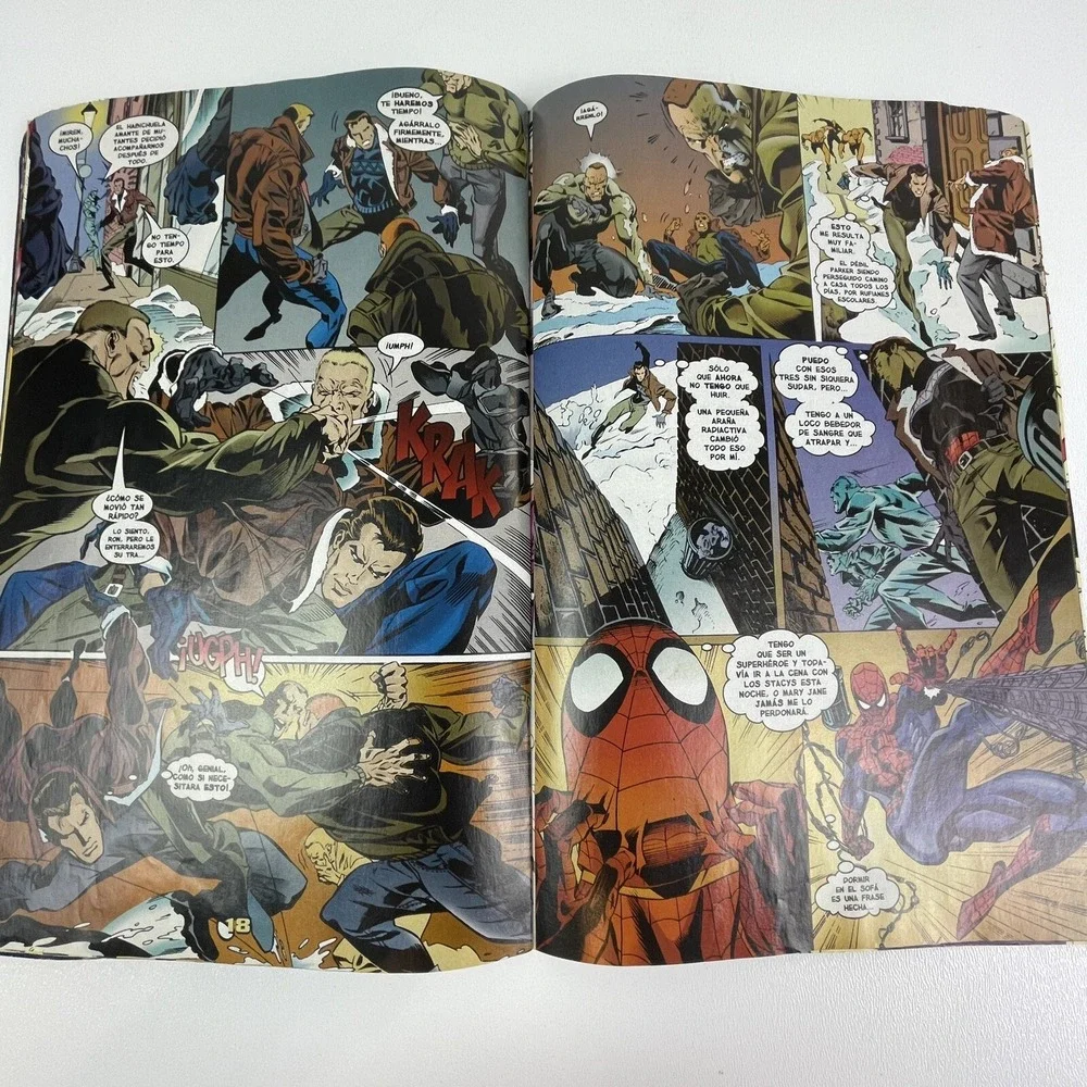 Peter Parker Spider Man Spanish Version Variant Morbius Un Monstruo Llamado